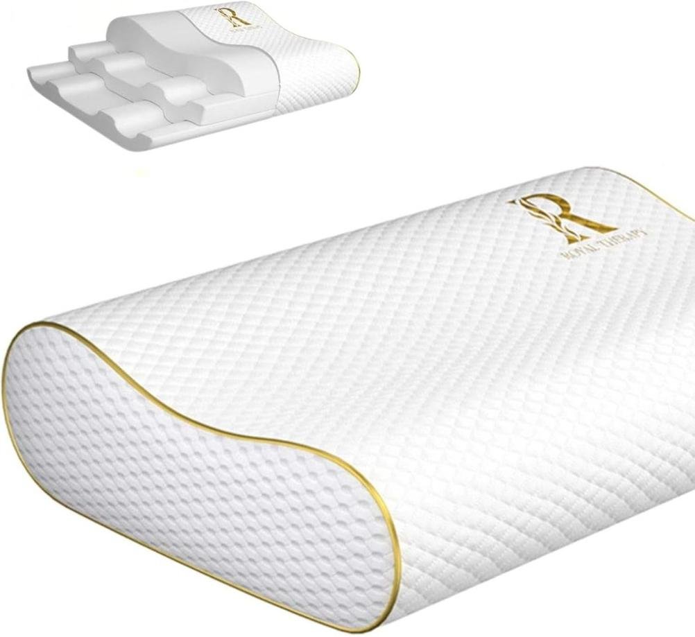 Royal Therapy Memory Foam Pillow, Queen Neck Pain Relief